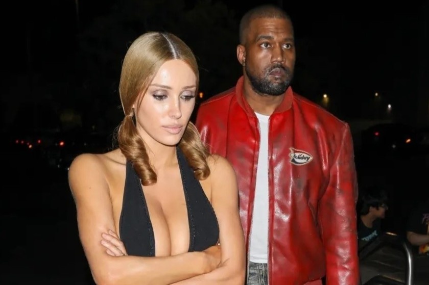 Anh hen ho cua vo chong Kanye West hinh anh