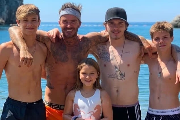 David Beckham noi 'bo yeu con' sau khi bi con trai mia mai hinh anh