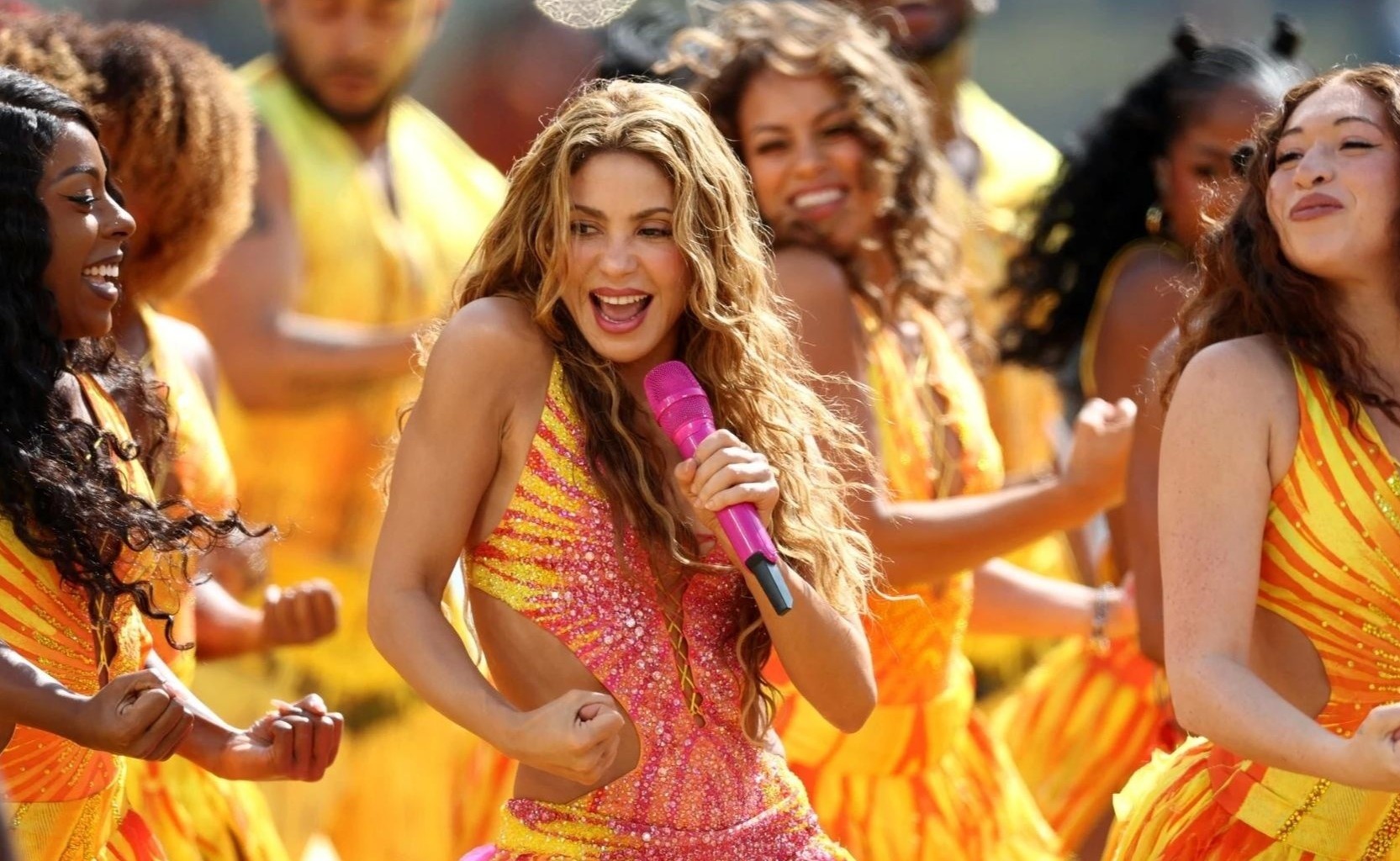 Vẻ ngoài 'đỉnh cao' của Shakira