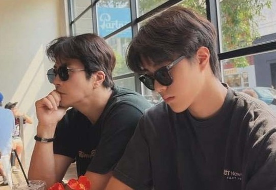 Con trai Kwon Sang Woo cao 1,82 m ở tuổi 17