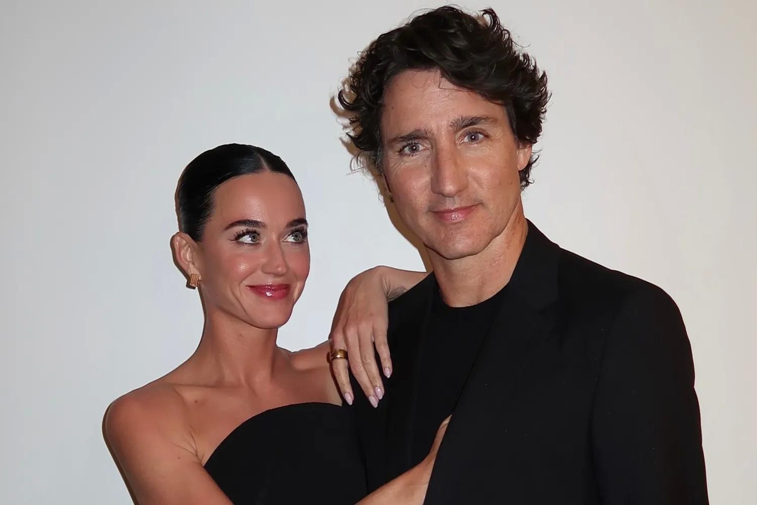 Khoảnh khắc đầu tiên Katy Perry gặp cựu Thủ tướng Canada