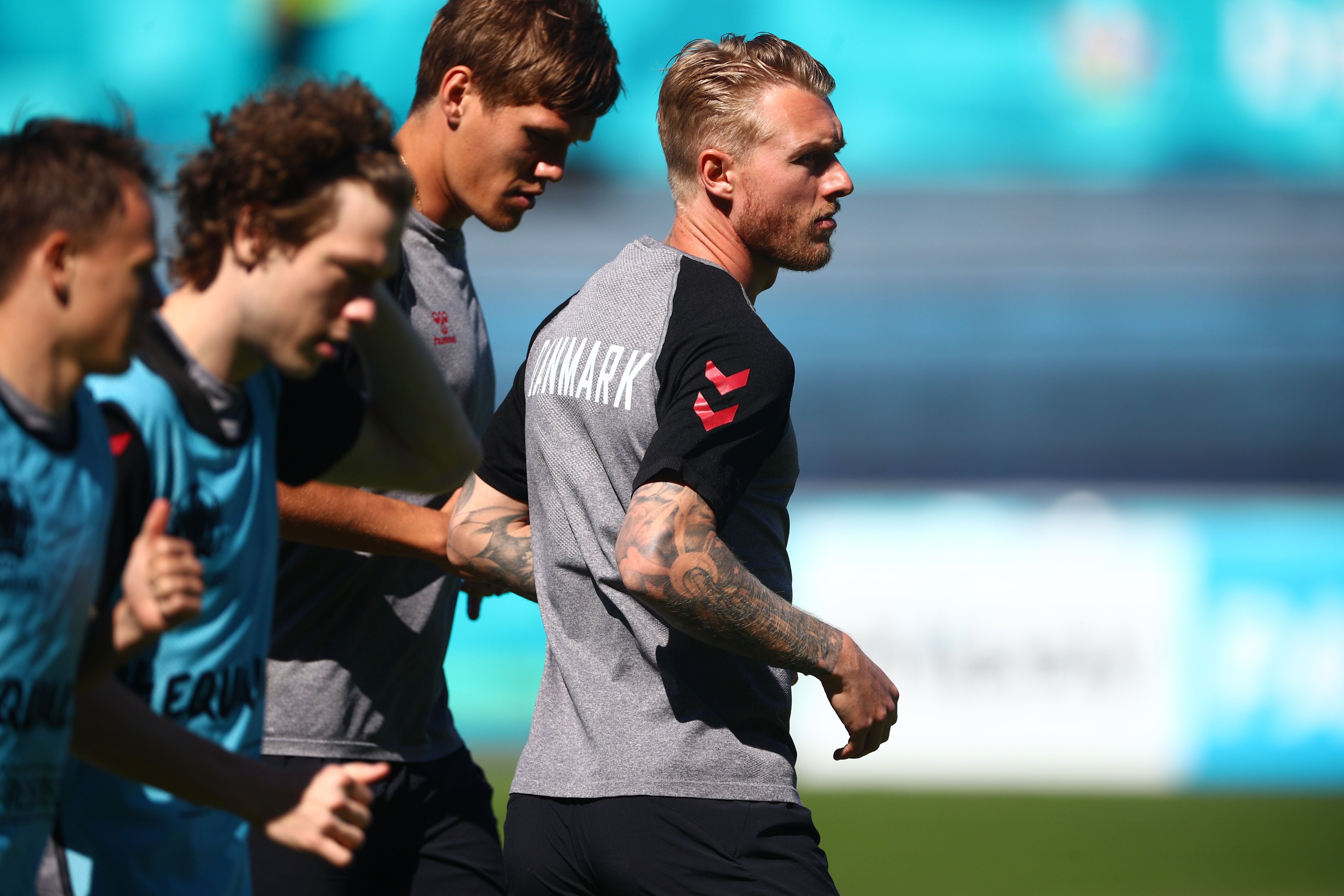 Tuyen Dan Mach truoc tran gap Bi anh 1