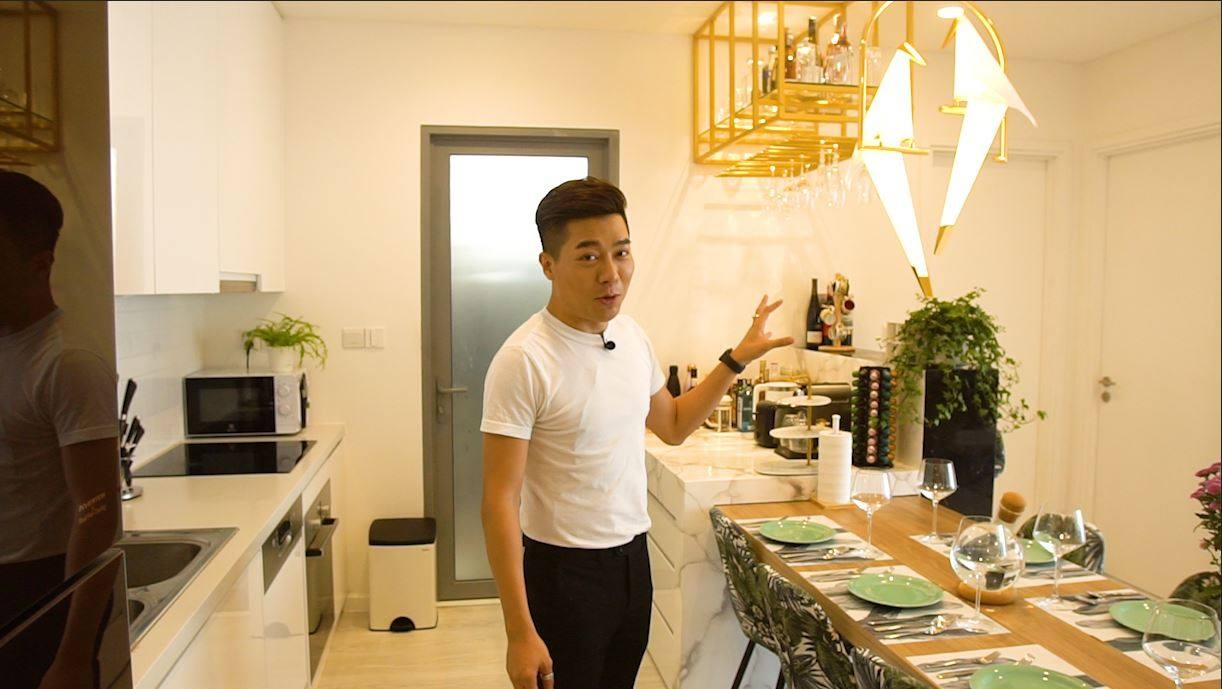 Can ho phong cach nhiet doi 10 ty dong cua MC Minh Tuan hinh anh