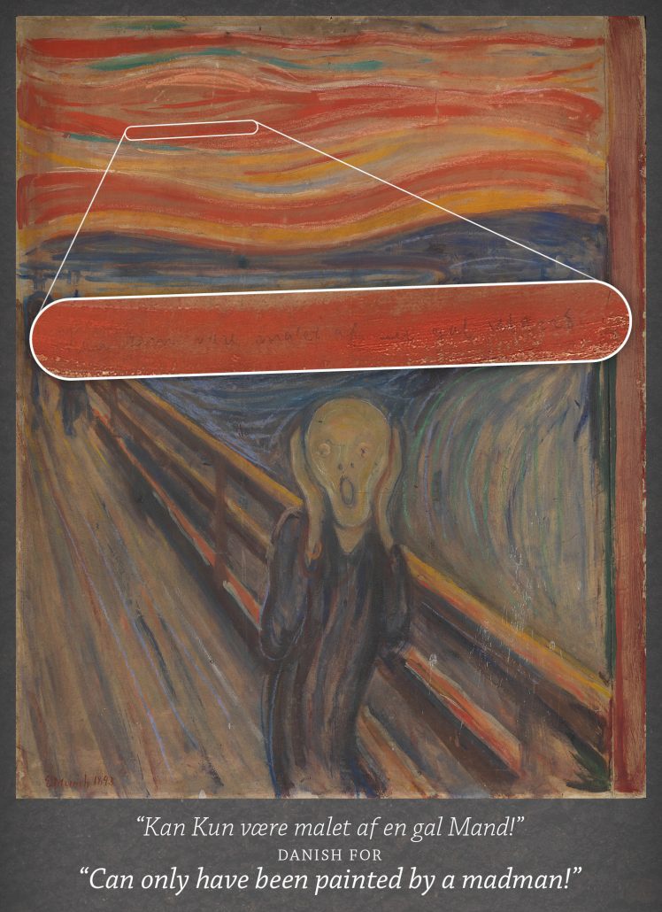 the scream,  tieng thet,  van hoa dai chung,  tac pham nghe thuat,  dong chu ky quac, anh 1