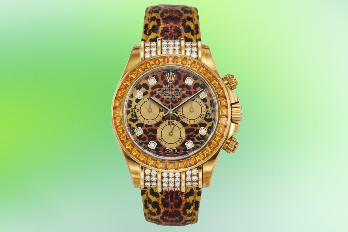 Dong ho Rolex vua lap ky luc dau gia moi hinh anh