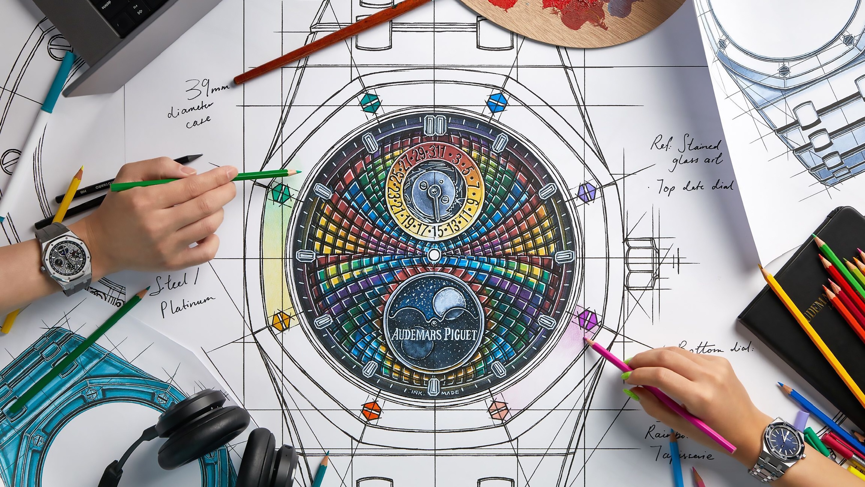 Dong ho Hublot, AI thiet ke dong ho anh 2