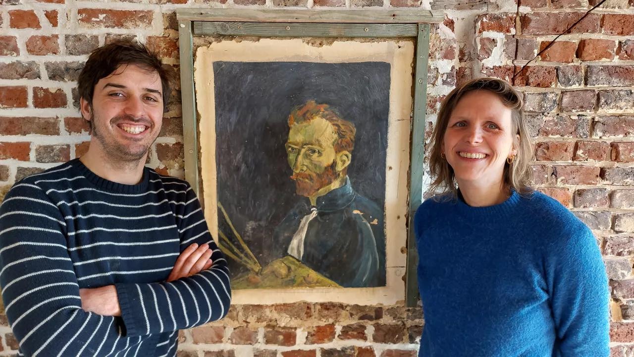 Tranh Van Gogh gia,  chan dung van gogh,  hang gia anh 1