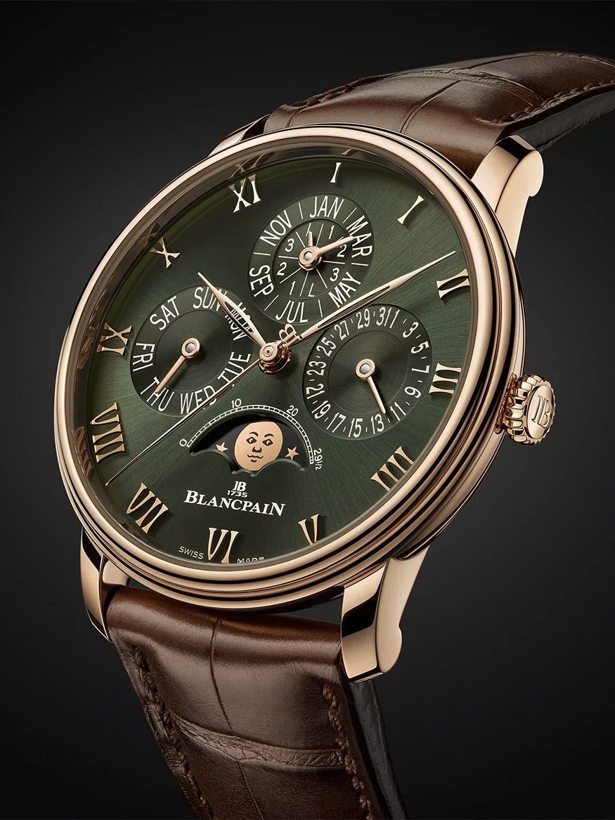 Blancpain,  Girard Perregaux,  Corum,  nam nhuan 2024,  nam nhuan 13 thang,  lich van nien,  On Wrist,  dong ho xa xi anh 3