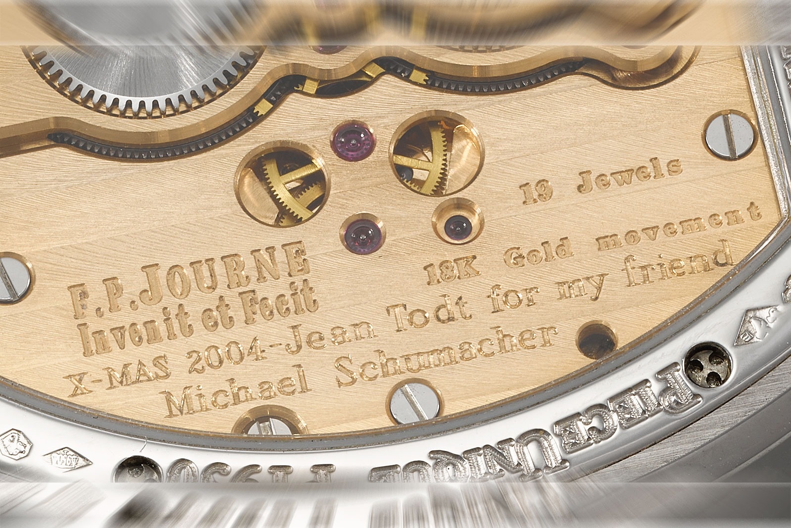 F.P. Journe, AP Royal Oak, Michael Schumacher, đấu giá Christie's, đồng hồ cao cấp, nhà vô địch F1, ảnh 6 F.P. Journe, AP Royal Oak, Michael Schumacher, dau gia Christie's, dong ho cao cap, nha vo dich F1, anh 6