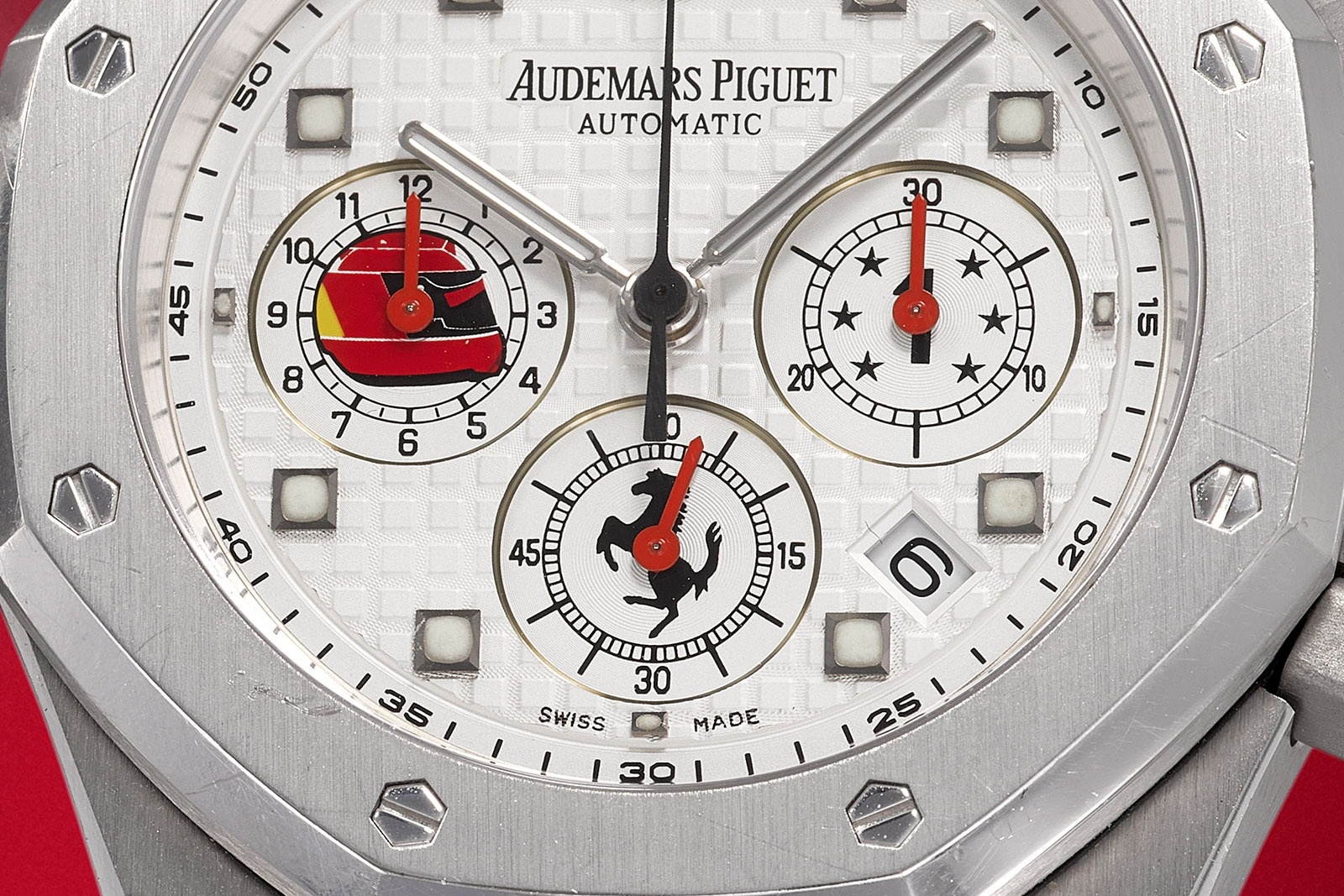 F.P. Journe, AP Royal Oak, Michael Schumacher, đấu giá Christie's, đồng hồ cao cấp, nhà vô địch F1, ảnh 2 F.P. Journe, AP Royal Oak, Michael Schumacher, dau gia Christie's, dong ho cao cap, nha vo dich F1, anh 2