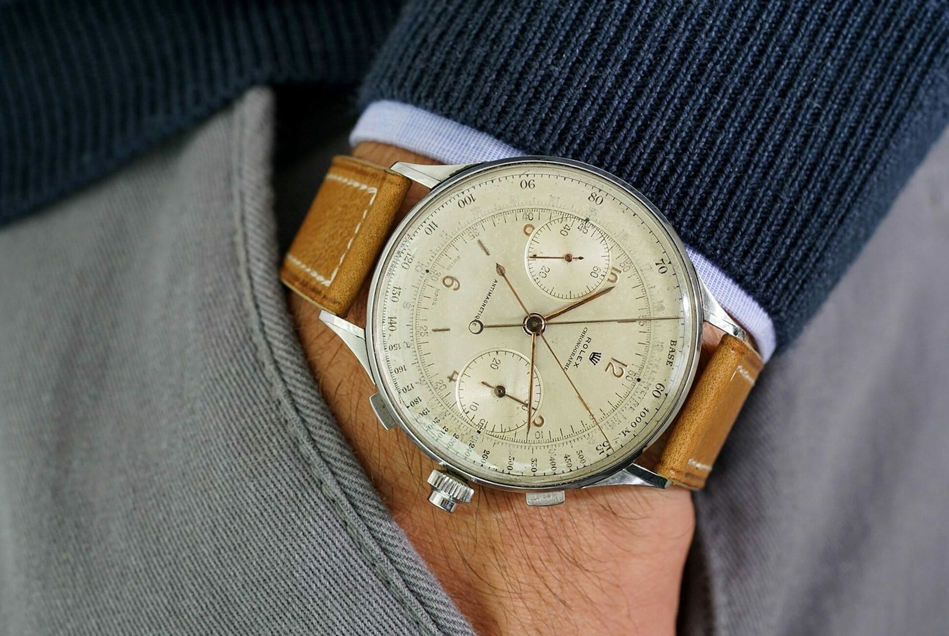 đồng hồ rolex, lập kỷ lục,  kỷ lục đấu giá,  Rolex Ref. 4113,  Rolex Split-Seconds Chronograph ảnh 5 dong ho rolex, lap ky luc,  ky luc dau gia,  Rolex Ref. 4113,  Rolex Split-Seconds Chronograph anh 5