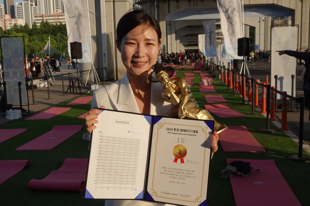 Han Quoc,  Space-out,   Kwak Yoon-gy,  cuoc thi vo tri,  Woopsyang,  znews,  Kwon So-a,  Space-out Seoul,  Space-out 2024 anh 8