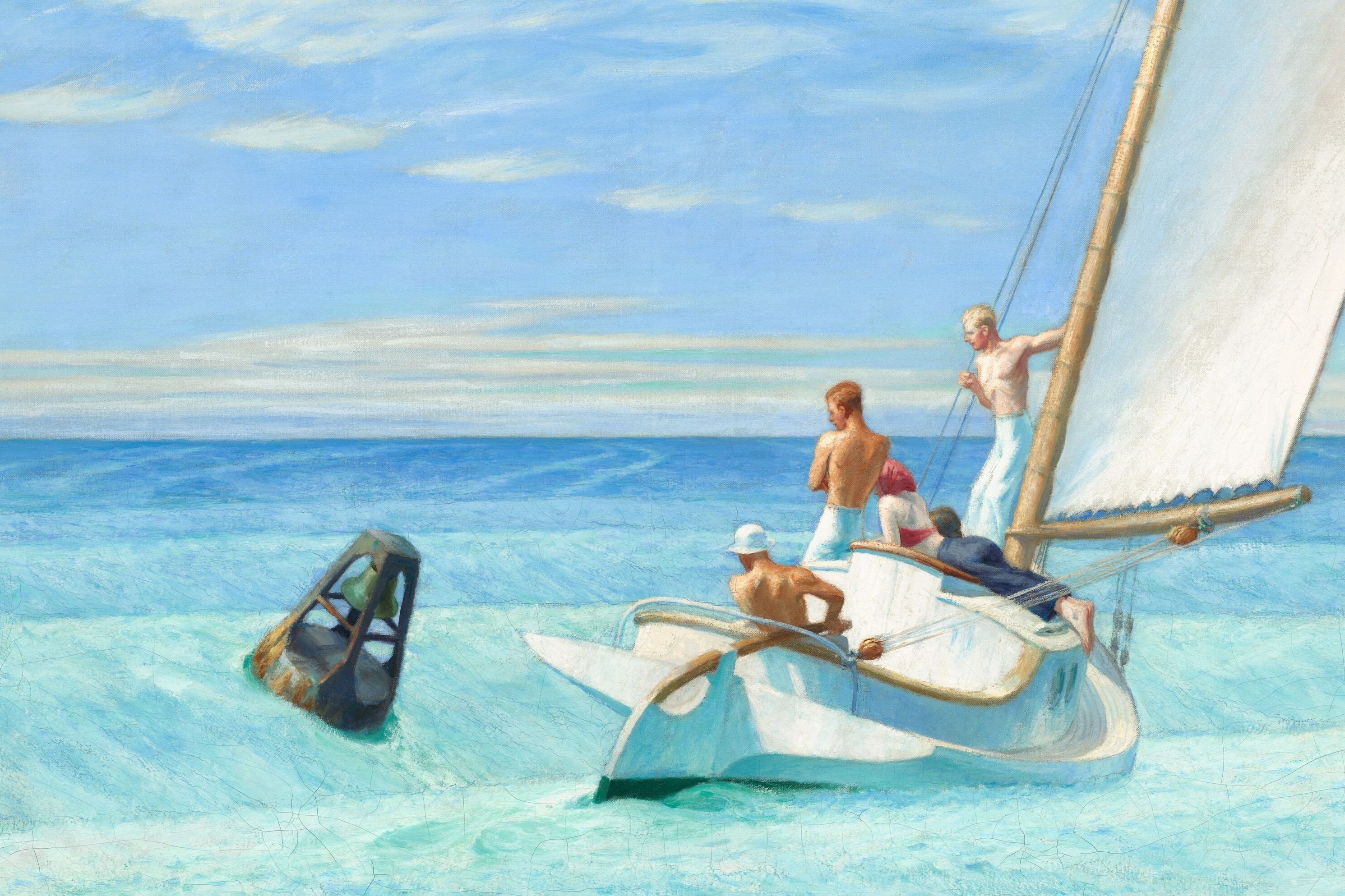 Diem bao nguy hiem trong buc tranh yen a hinh anh