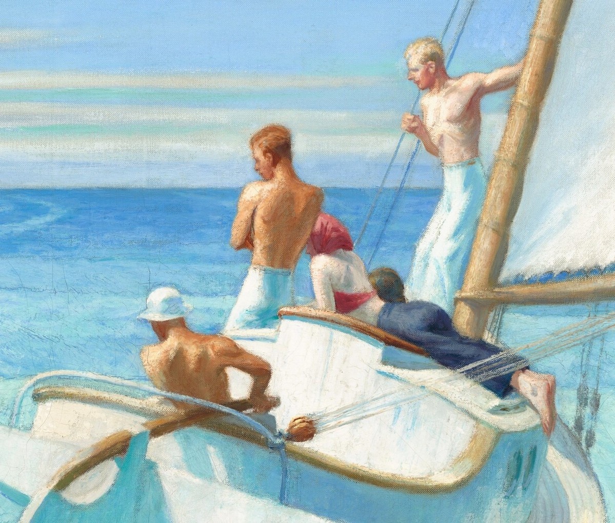 Edward Hopper,  Ground Swell,  Nighthawks anh 2