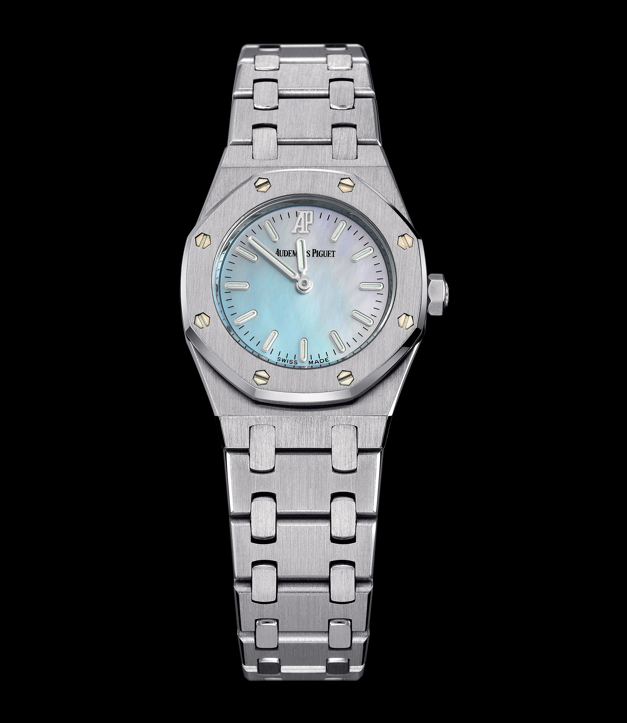 Audemars Piguet, Royal Oak Mini, Frosted Gold Quartz, Royal Oak, đồng hồ Royal Oak, Royal Oak Quartz, đồng hồ xa xỉ ảnh 3 Audemars Piguet, Royal Oak Mini, Frosted Gold Quartz, Royal Oak, dong ho Royal Oak, Royal Oak Quartz, dong ho xa xi anh 3