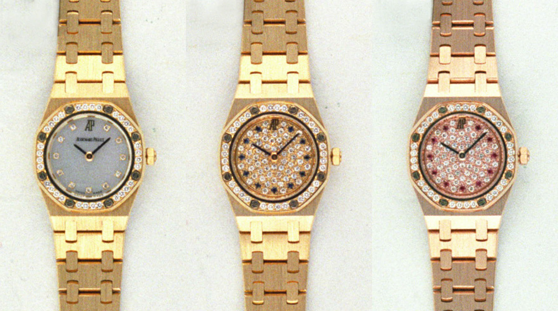 Audemars Piguet,  Royal Oak Mini,  Frosted Gold Quartz,  Royal Oak,  dong ho Royal Oak,  Royal Oak Quartz,  dong ho xa xi anh 4