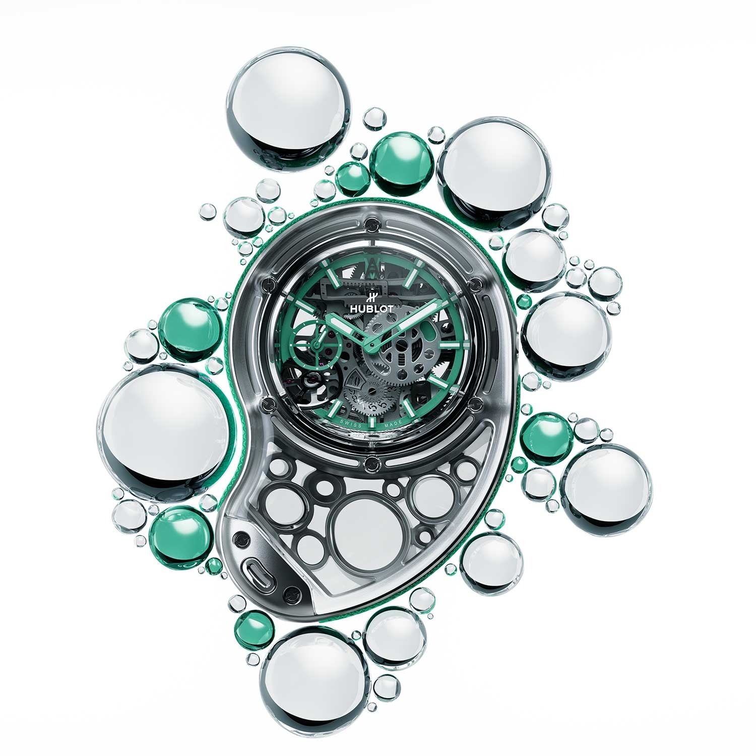 dong ho Hublot,  dong ho bo tui,  Hublot Arsham Droplet,  Daniel Arsham,  dong ho cao cap,  znews anh 2