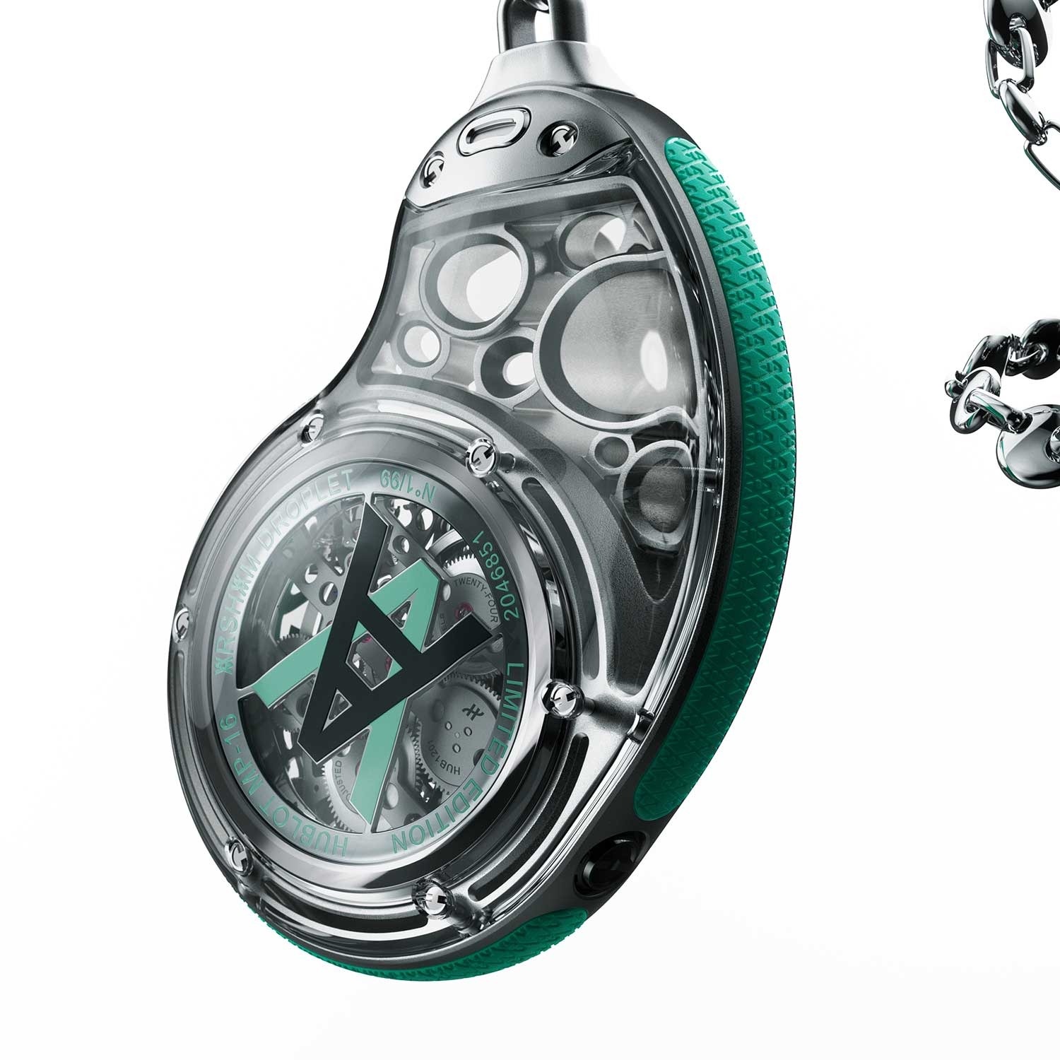 dong ho Hublot,  dong ho bo tui,  Hublot Arsham Droplet,  Daniel Arsham,  dong ho cao cap,  znews anh 3