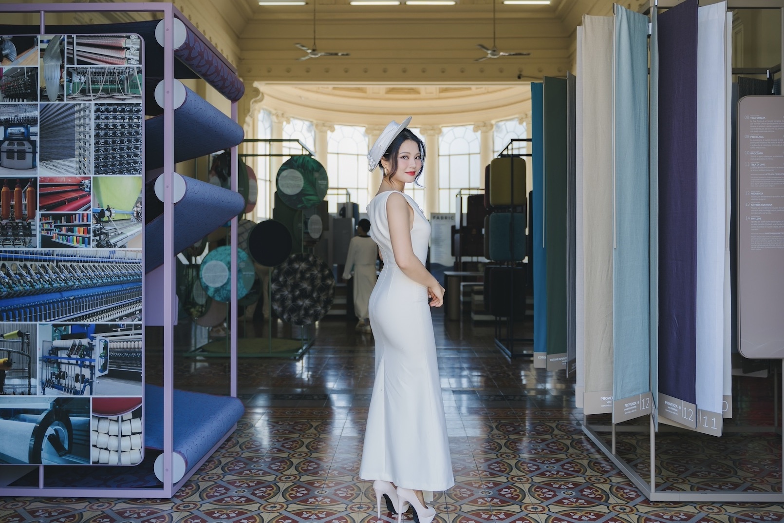 Chiem nguong tinh hoa det may Italy hinh anh