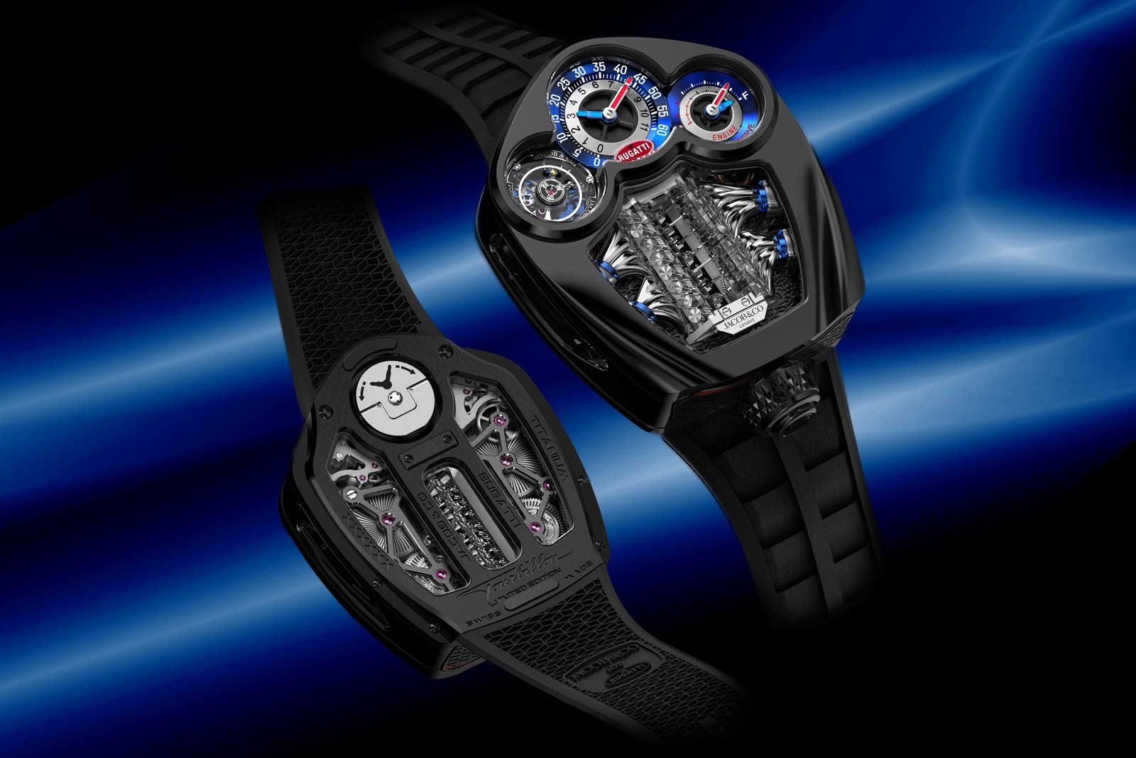 Jacob & Co,  Bugatti V16 Tourbillon,  Bugatti,  dong ho nam,  znews dong ho,  review Bugatti anh 6