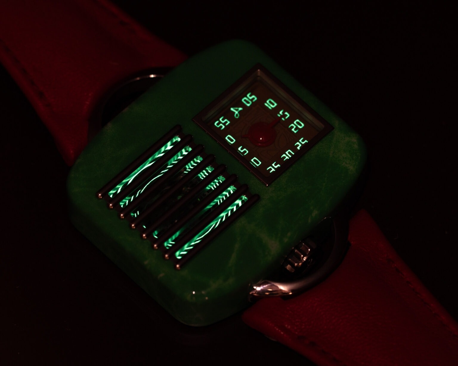 Hautlence Retrovision ’47,  Hautlence,  dong ho Hautlence,  dong ho radio,  dong ho retro,  znews dong ho,  lifestyle dong ho,  phien ban gioi han,  dong ho nam,  Watches and Wonders 2024 anh 8