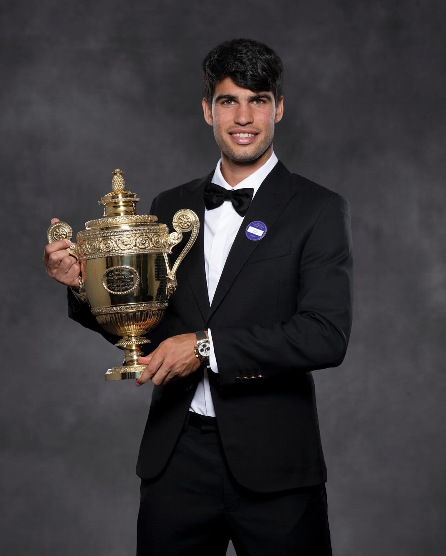 nha vo dich Wimbledon,  Carlos Alcaraz,  Carlos Alcaraz Wimbledon,  Rolex Wimbledon,  dong ho Wimbledon,  Rolex Carlos Alcaraz,  znews dong ho,  dong ho rolex,  Roger Federer anh 9