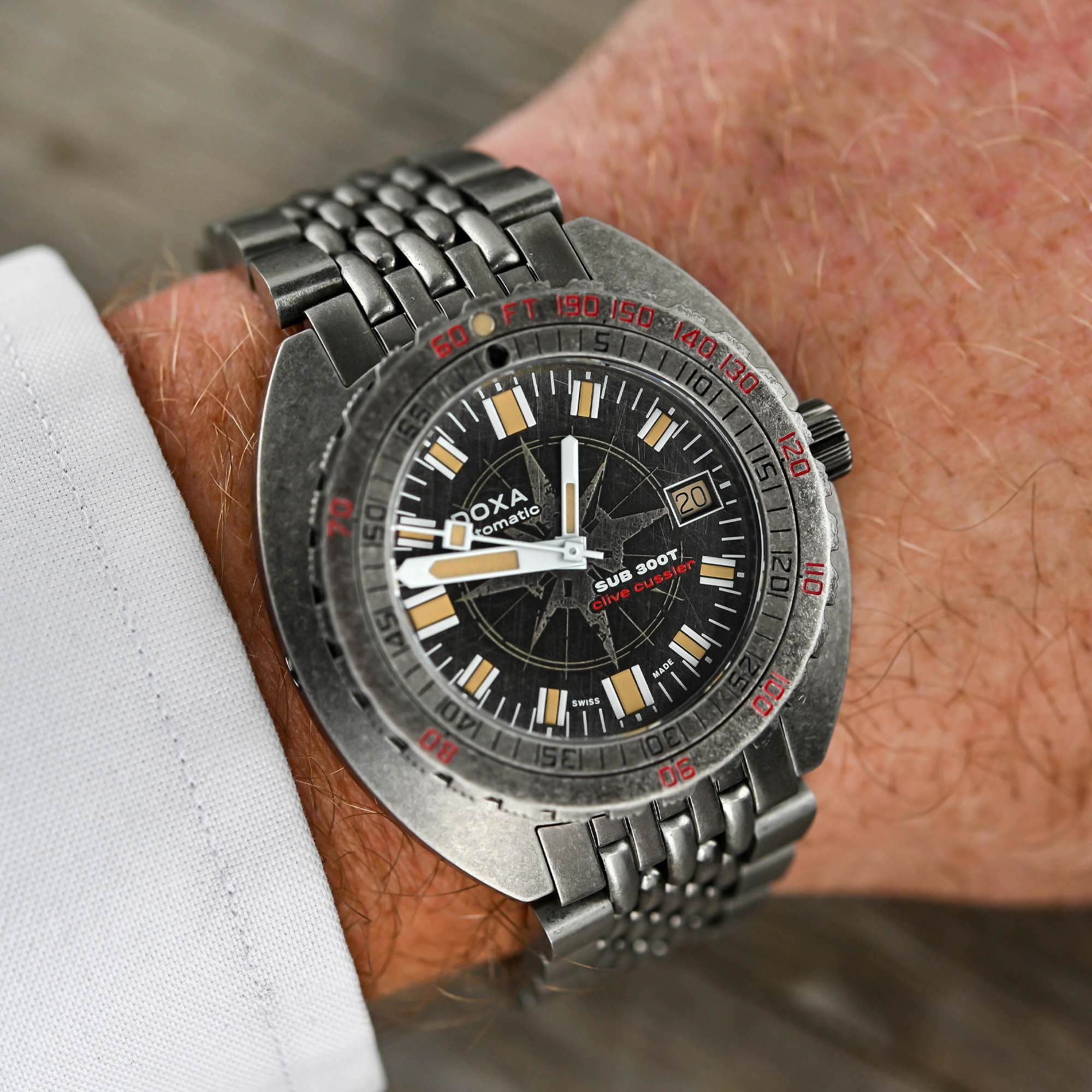 Doxa, đồng hồ Doxa, znews On Wrist, đồng hồ của tuần, znews đồng hồ, Clive Cussler ảnh 3 Doxa, dong ho Doxa, znews On Wrist, dong ho cua tuan, znews dong ho, Clive Cussler anh 3