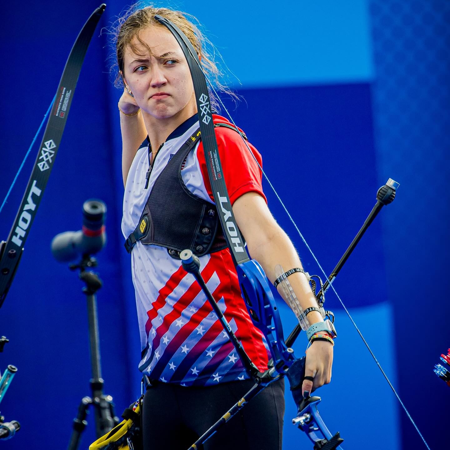 Olympic Paris 2024, thế vận hội 2024, cung thủ olympic, Casey Kaufhold, cung thủ Mỹ, gen Z Mỹ, znews olympic ảnh 2 Olympic Paris 2024, the van hoi 2024, cung thu olympic, Casey Kaufhold, cung thu My, gen Z My, znews olympic anh 2