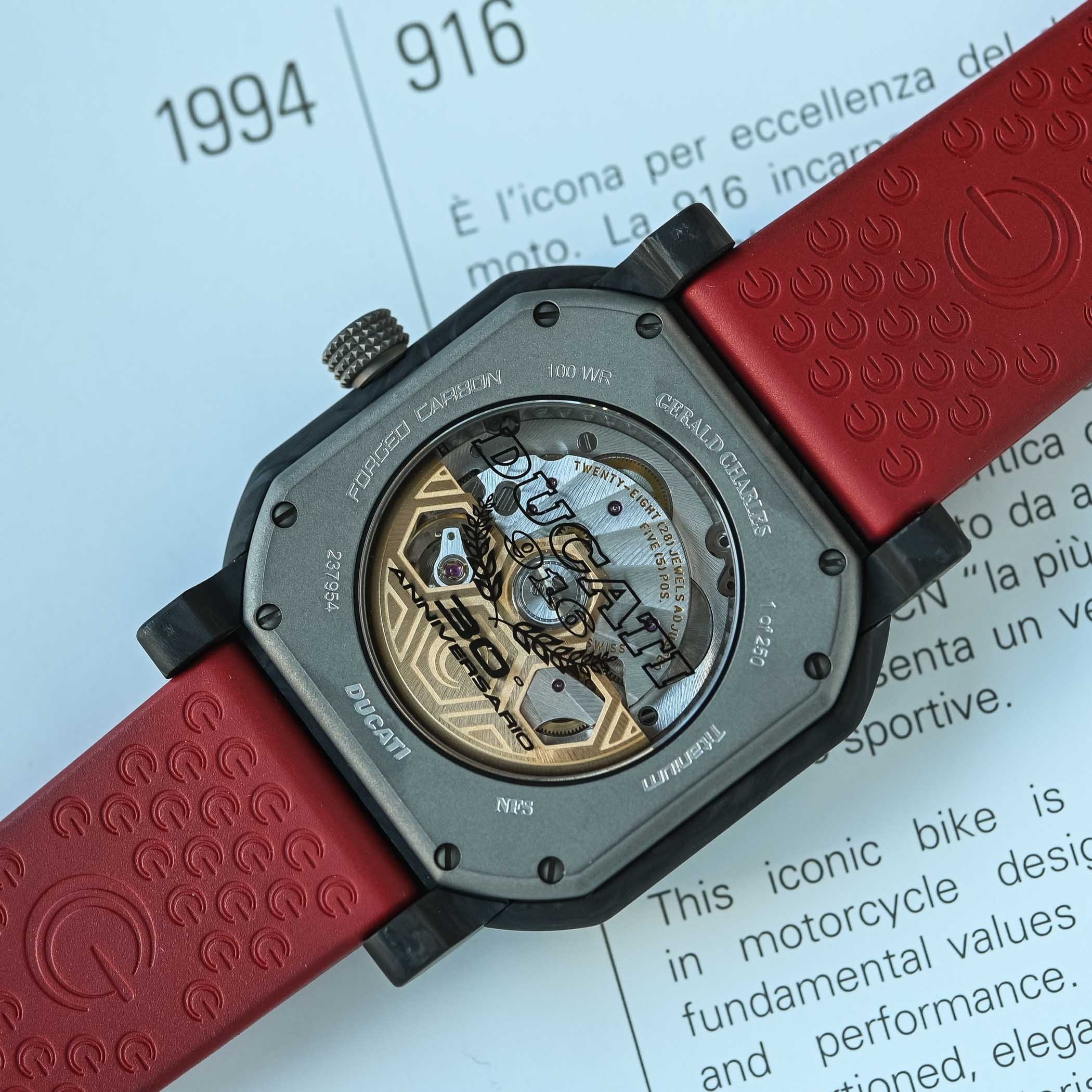 Ducati,  On Wrist,  Jacob & Co.,  Girard-Perregaux,  H. Moser & Cie,  On Wrist znews,  znews dong ho,  dong ho tuan,  Gerald Charles,  Ducati,  Gerald Charles anh 5