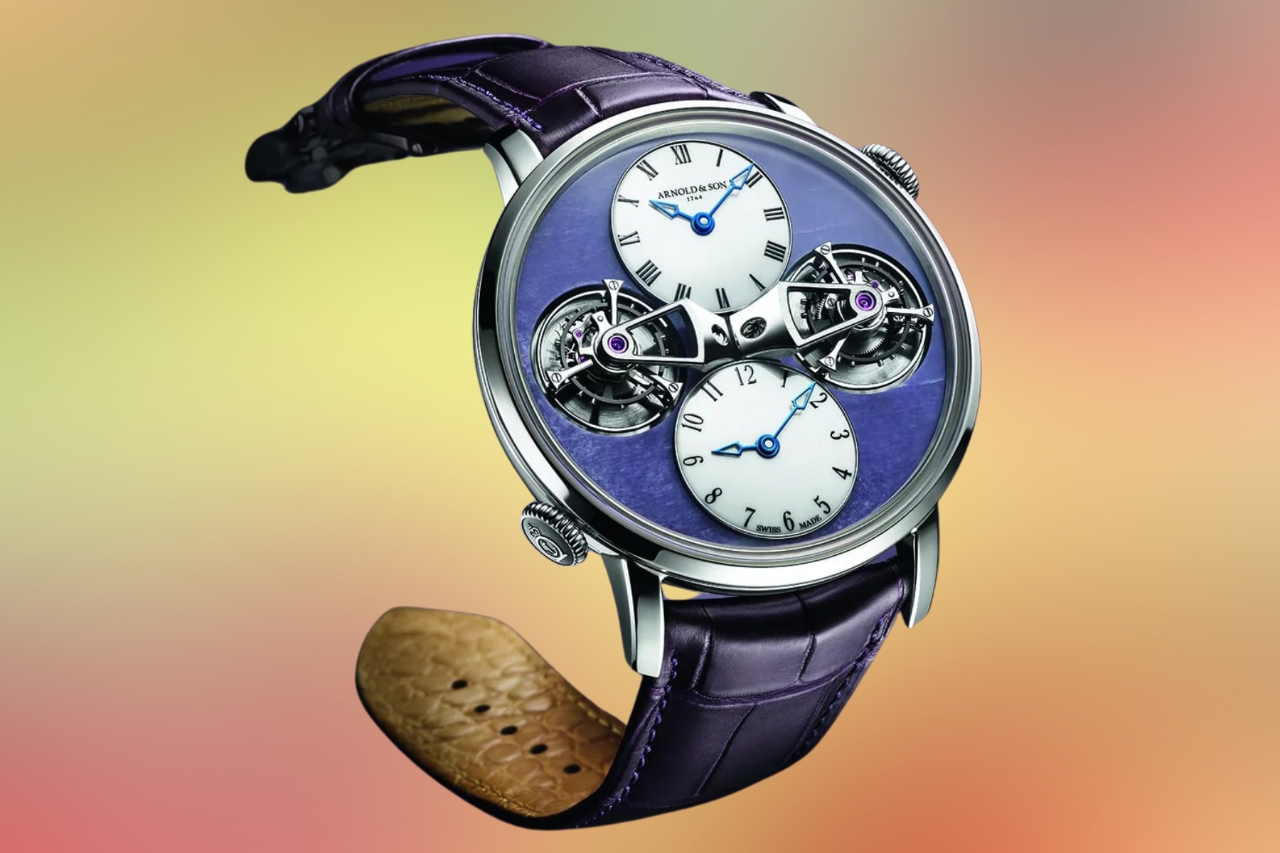 Gan 270.000 USD cho dong ho bang da charoite quy hiem hinh anh