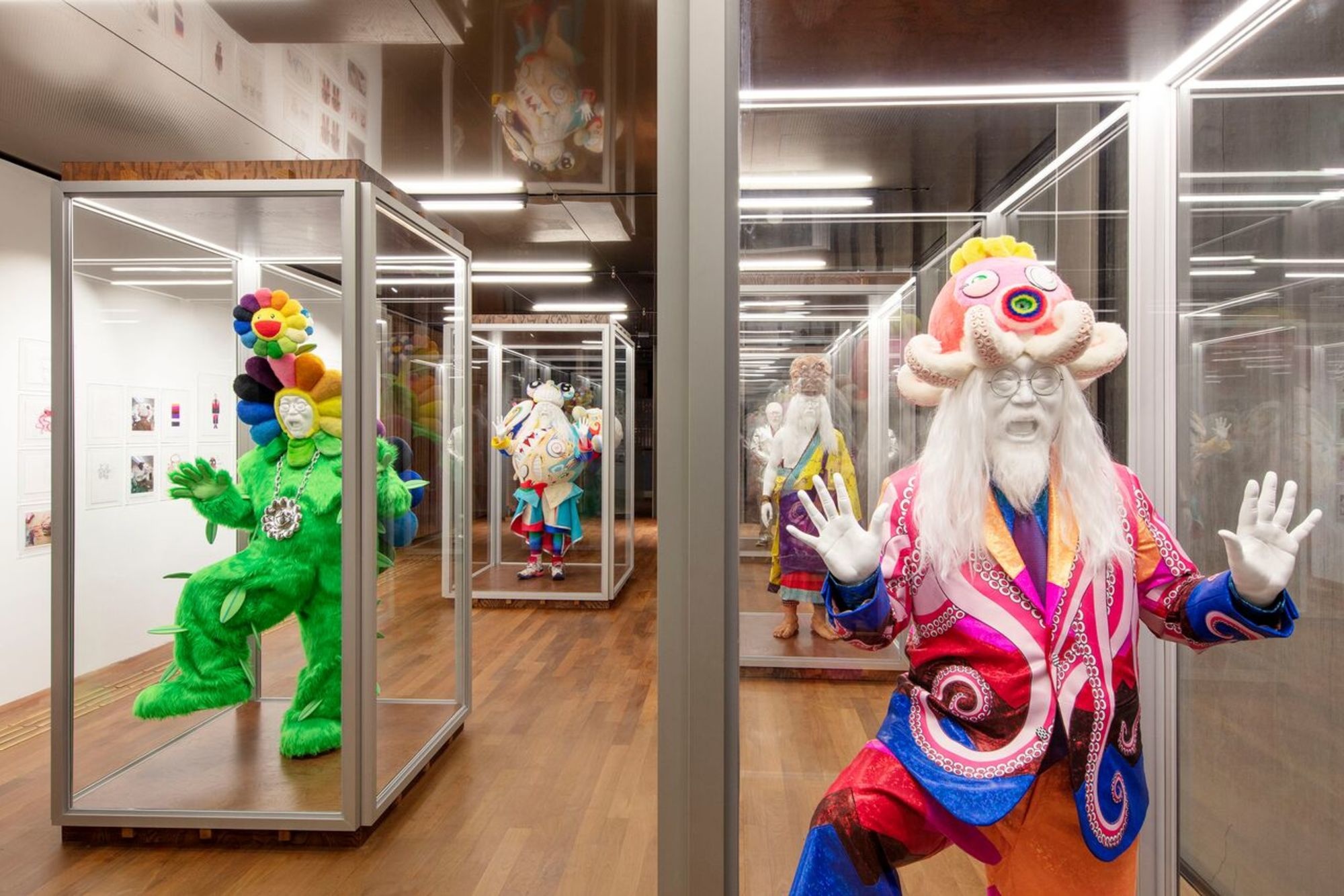 Takashi Murakami,  bong hoa cuoi,  takashi Murakami art,  takashi Murakami flower anh 3