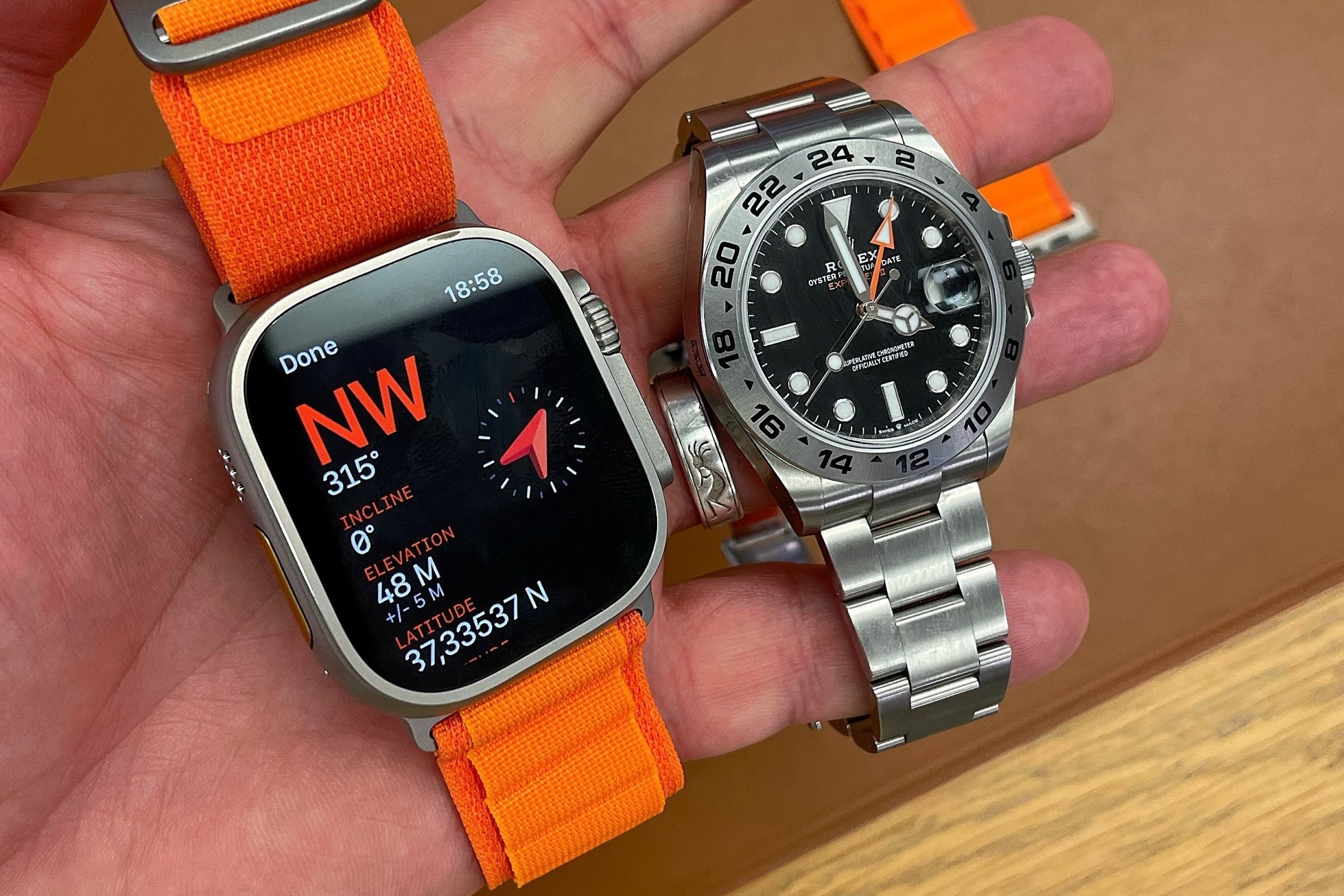 Rolex sap vuot Apple Watch? hinh anh