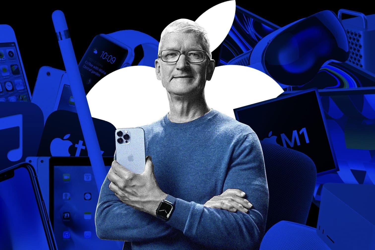 Luong cua Tim Cook tang 18%, len 74,6 trieu USD hinh anh