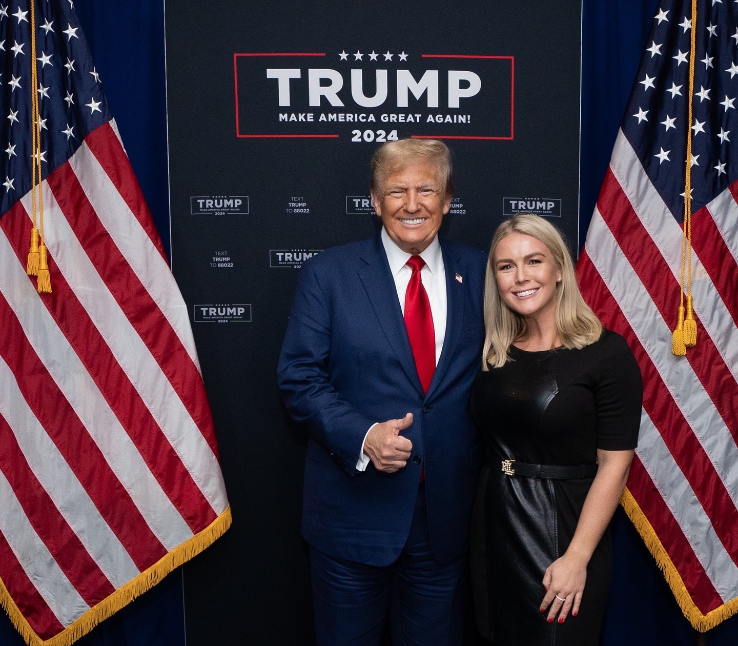 Karoline Leavitt,  Karoline Leavitt la ai,  Karoline Leavitt Donald Trump,  Tong thong Donald Trump,  thu ky bao chi,  thu ky Nha Trang,  thu ky Donald Trump anh 5