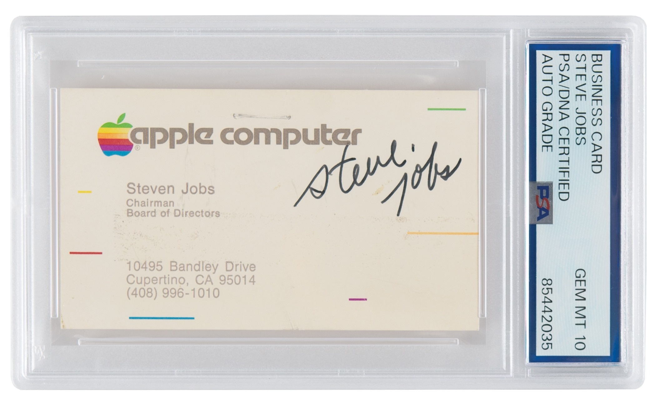 Danh thiếp Apple,  đấu giá danh thiếp,  danh thiếp Steve Jobs,  chữ ký Steve Jobs,  bán danh thiếp apple ảnh 1 Danh thiep Apple,  dau gia danh thiep,  danh thiep Steve Jobs,  chu ky Steve Jobs,  ban danh thiep apple anh 1