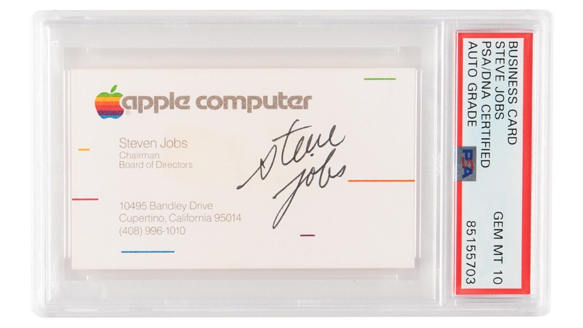 Danh thiếp Apple,  đấu giá danh thiếp,  danh thiếp Steve Jobs,  chữ ký Steve Jobs,  bán danh thiếp apple ảnh 3 Danh thiep Apple,  dau gia danh thiep,  danh thiep Steve Jobs,  chu ky Steve Jobs,  ban danh thiep apple anh 3