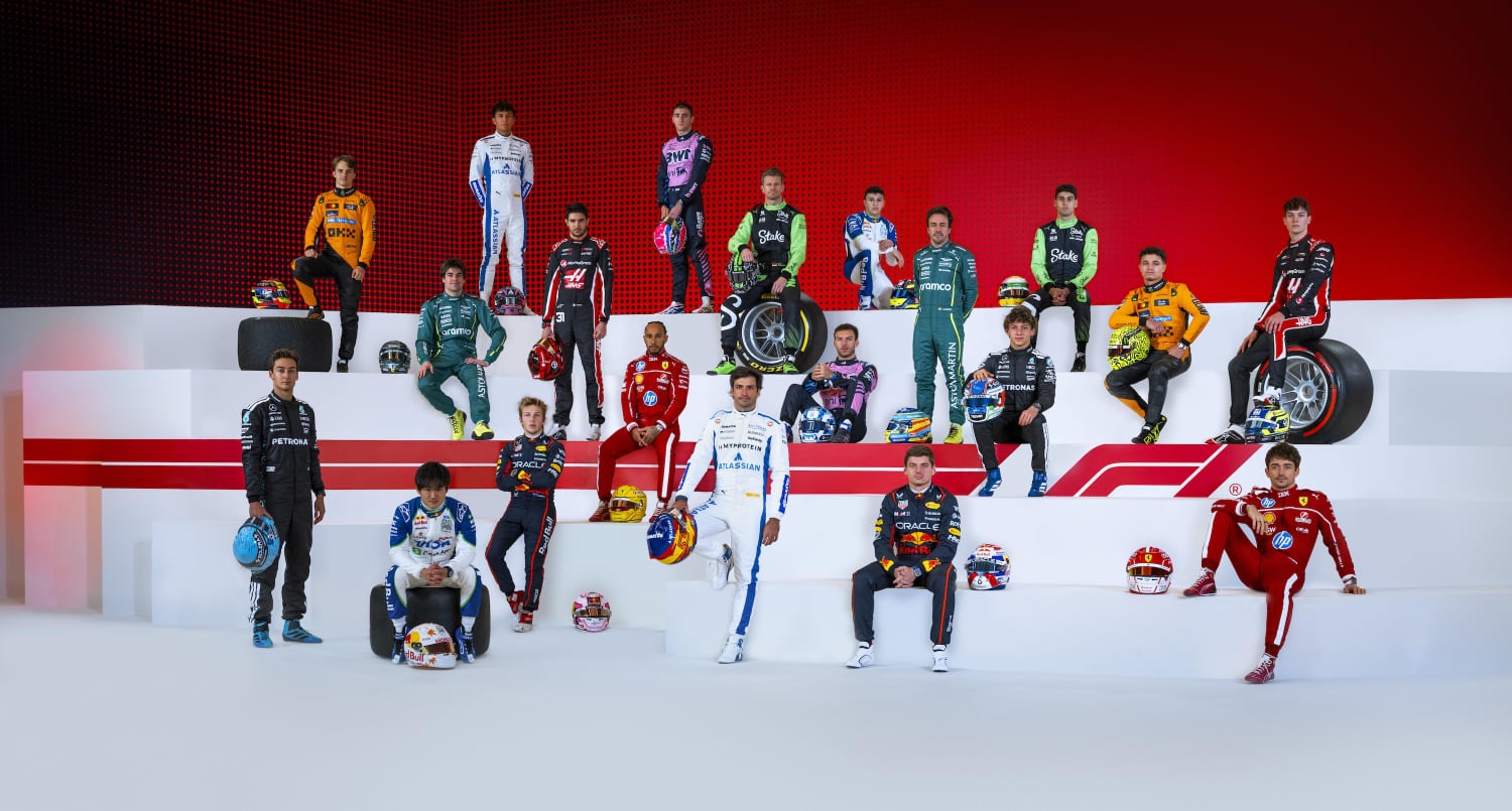 tan binh F1,  F1 mua giai 2025,  Kimi Antonelli,  Liam Lawson,  Oliver Bearman,  Jack Doohan,  Gabriel Bortoleto,  Isack Hadjar anh 1