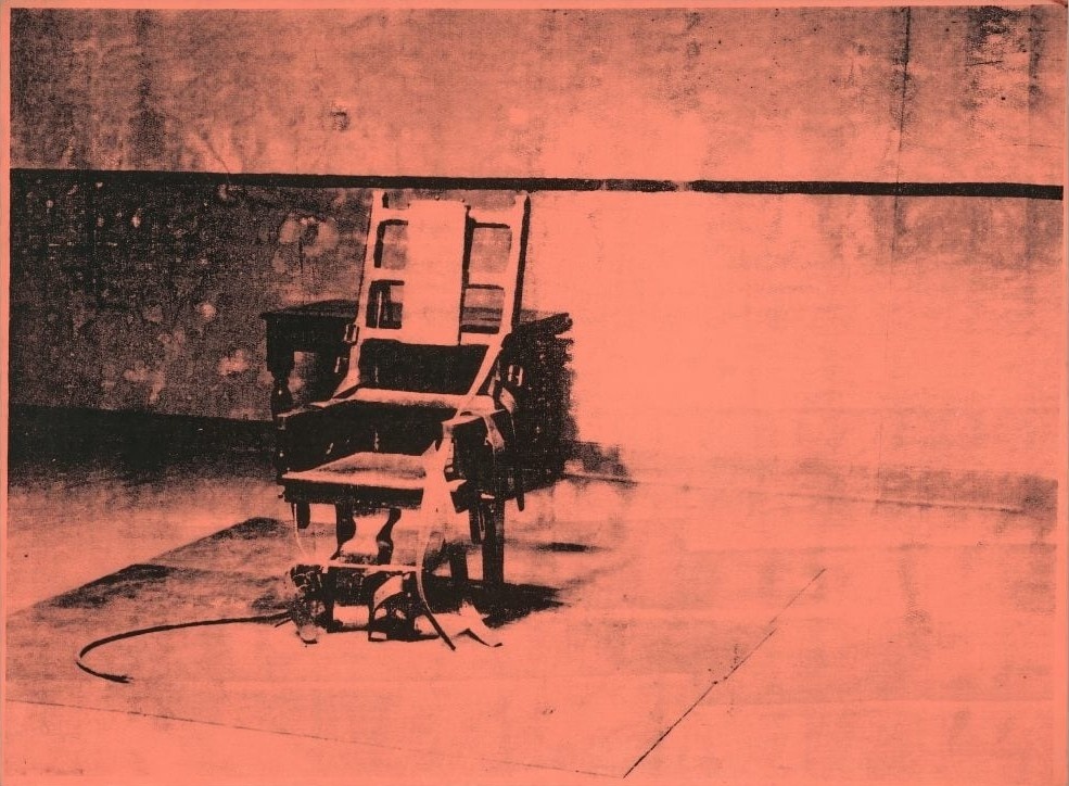 Cai chet va tham hoa, Big Electric Chair,  Christie’s New York,  Andy Warhol anh 1