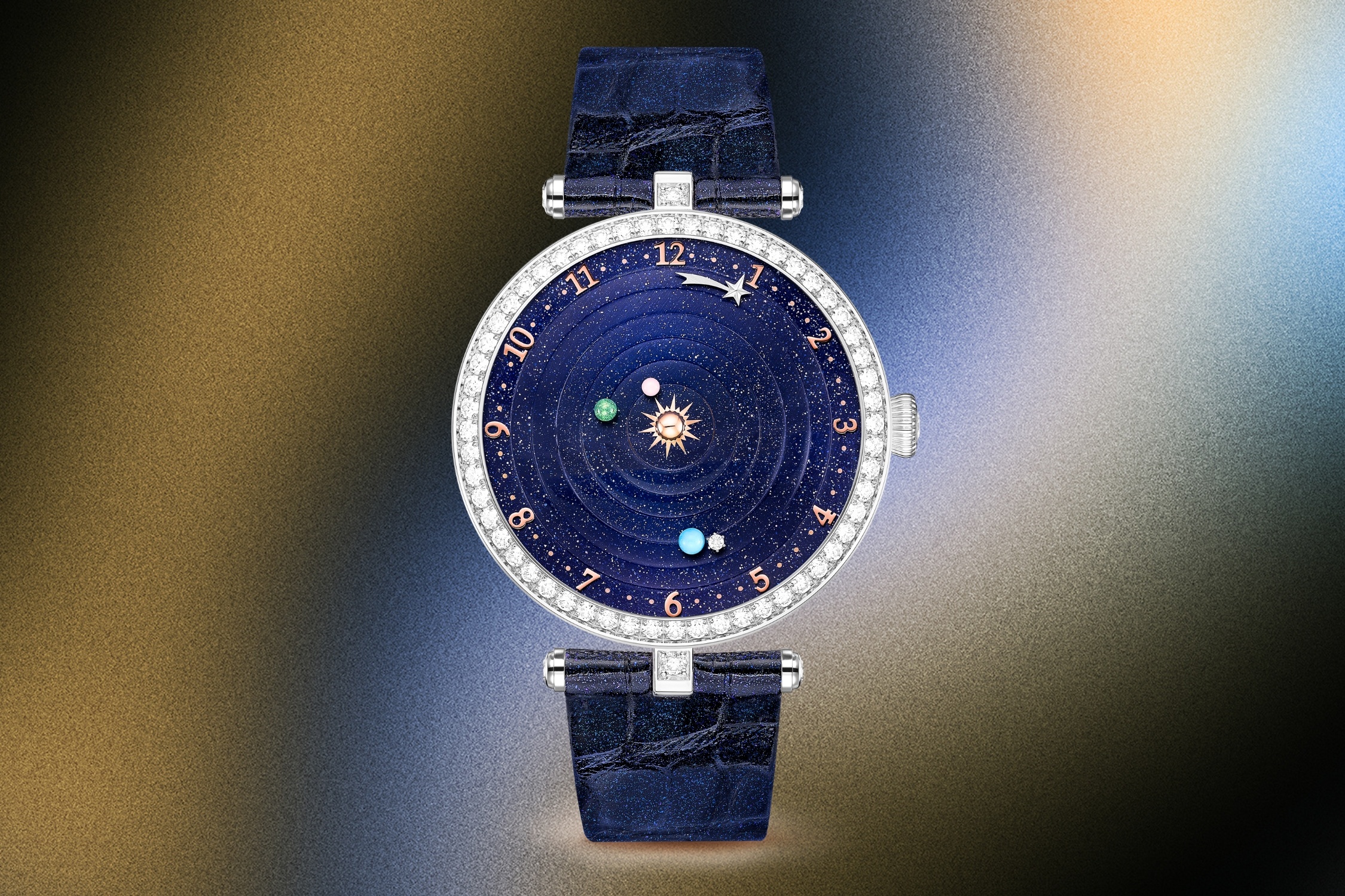 Phi hanh gia deo dong ho kim cuong 325.000 USD vao vu tru hinh anh