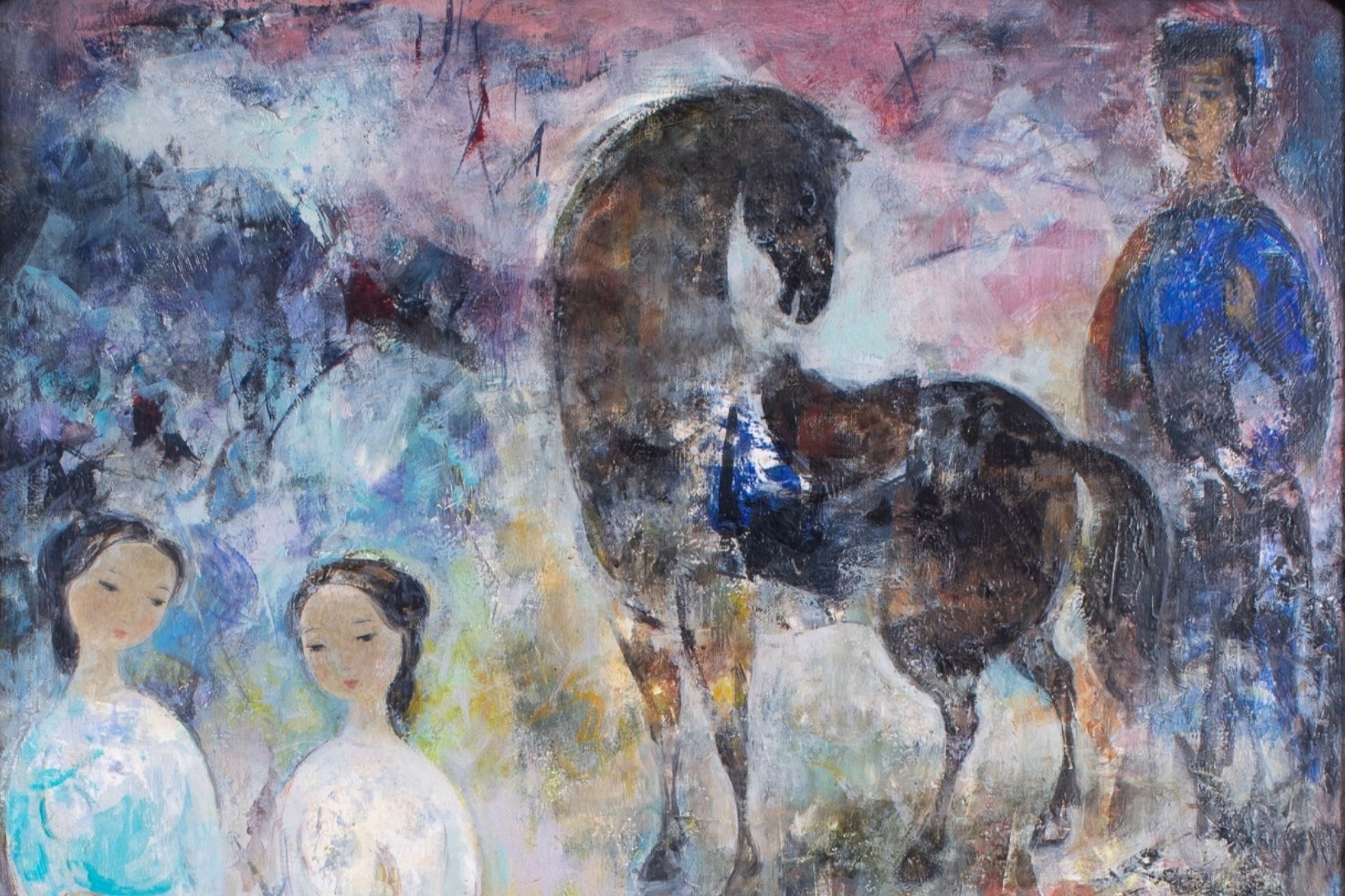 Tranh cua hoa si Viet duoc dau gia hon 1,5 ty dong tai London hinh anh