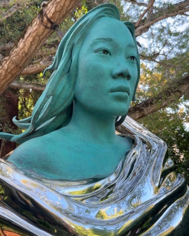 ceo meta,  Priscilla Chan,  qua tang Priscilla Chan,  qua tang vo,  Vo Mark Zuckerberg,  tuong turquoise, anh 2