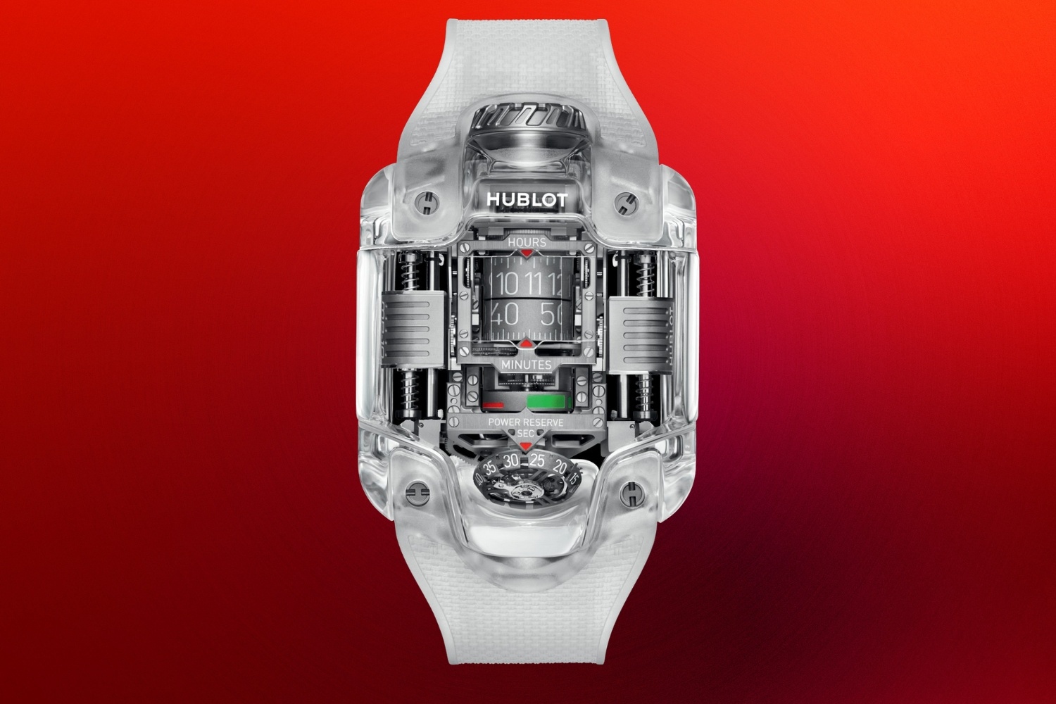 Dong ho 440.000 USD khong co kim chi gio hinh anh