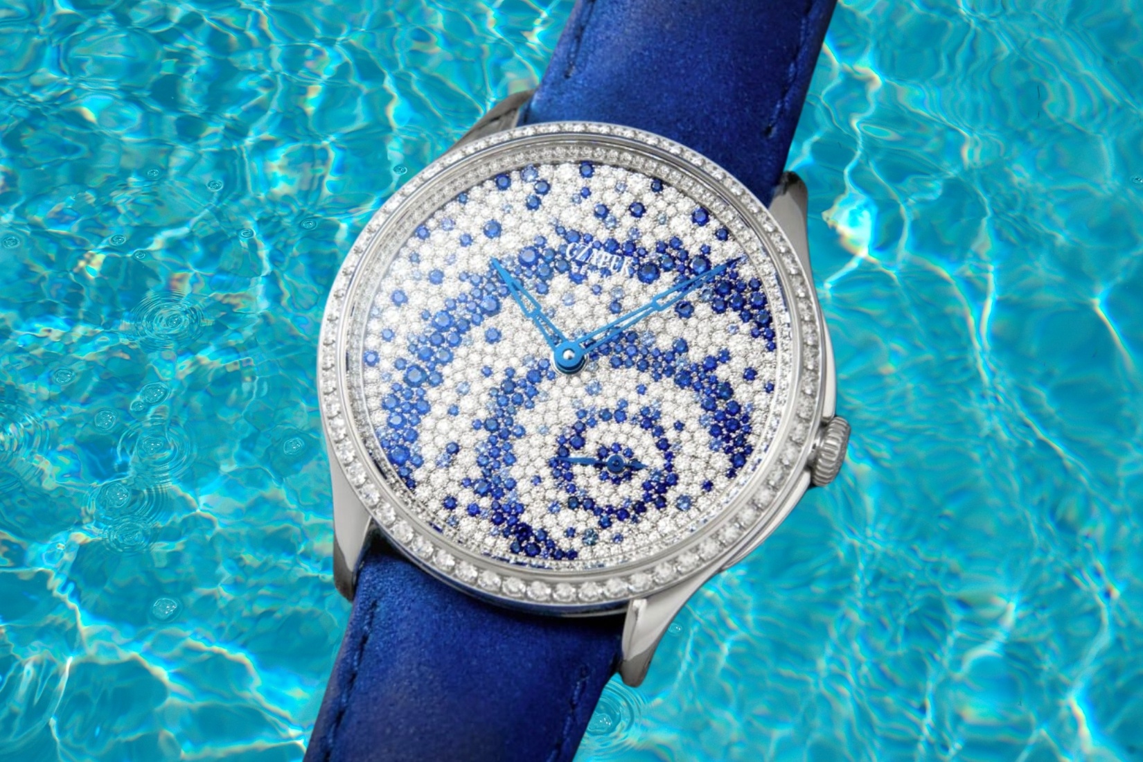 360 vien kim cuong tao nen 'mat ho' tren co tay hinh anh