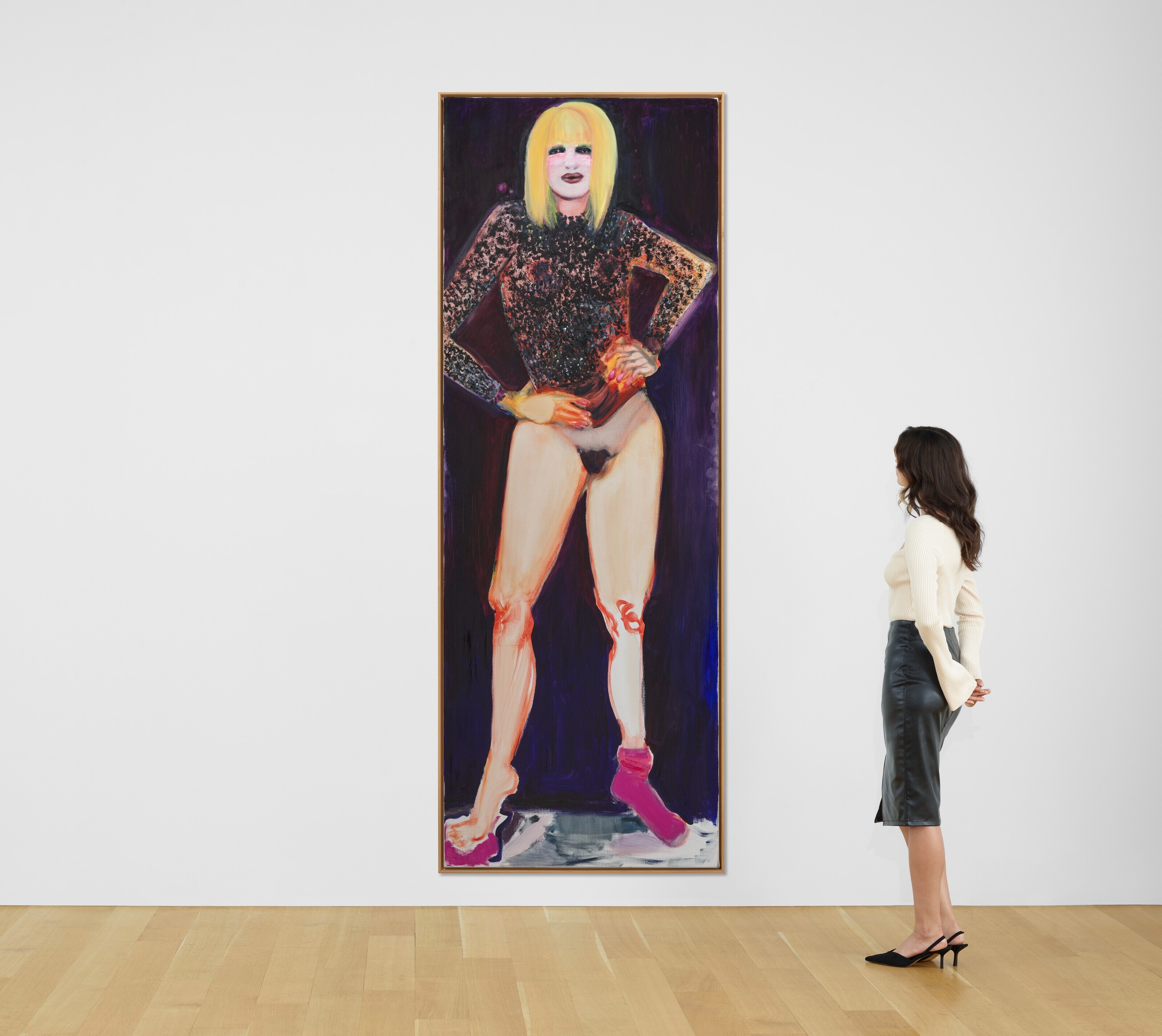 tranh ky luc,  dau gia ky luc,  Miss January (1997),  Christie’s,  Marlene Dumas anh 1