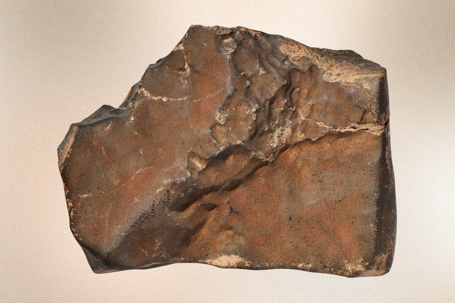 Dau gia khoi thien thach sao Hoa lon nhat tung roi xuong Trai Dat hinh anh