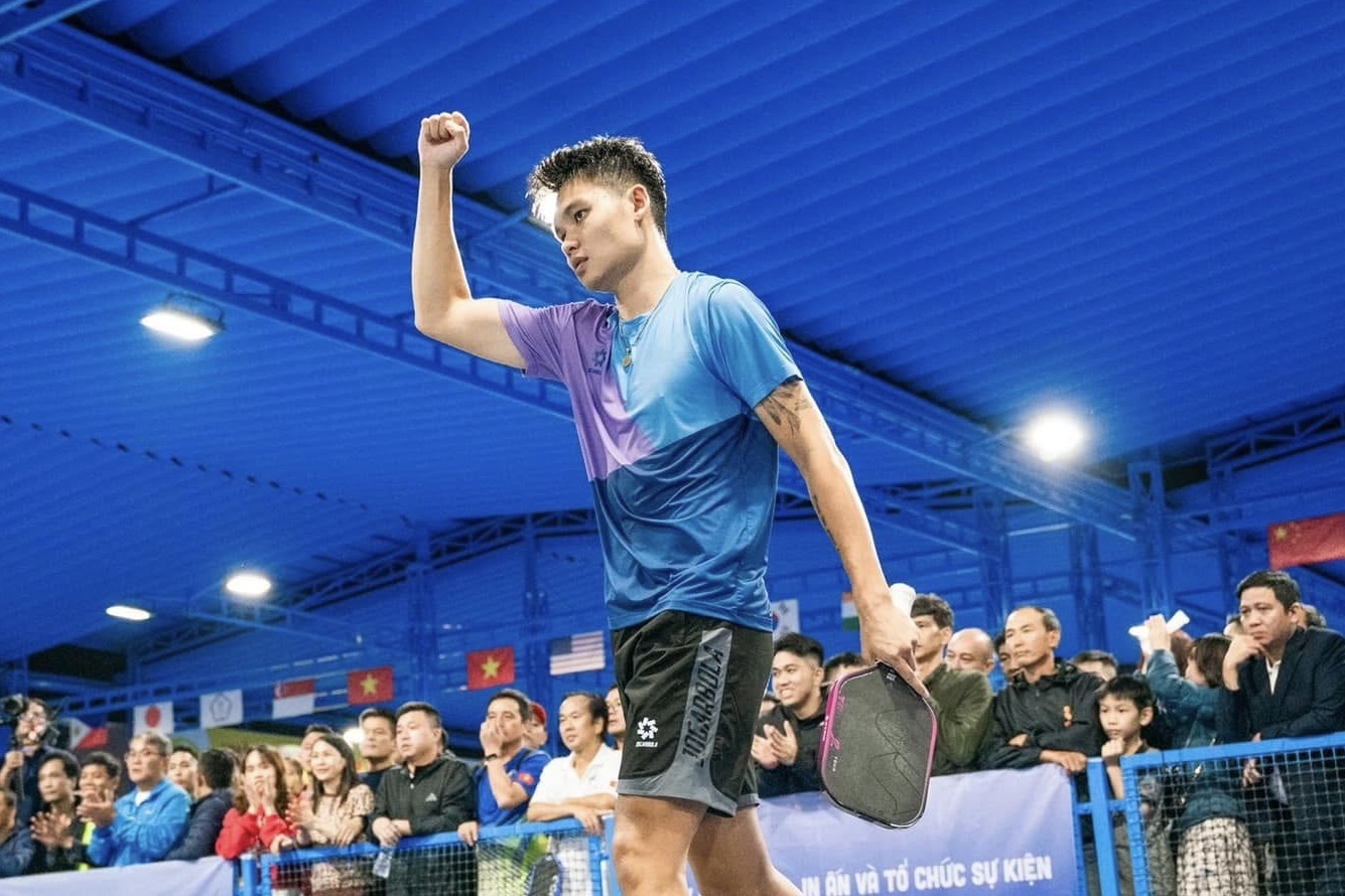 Nha vo dich pickleball Trinh Linh Giang la ai? hinh anh