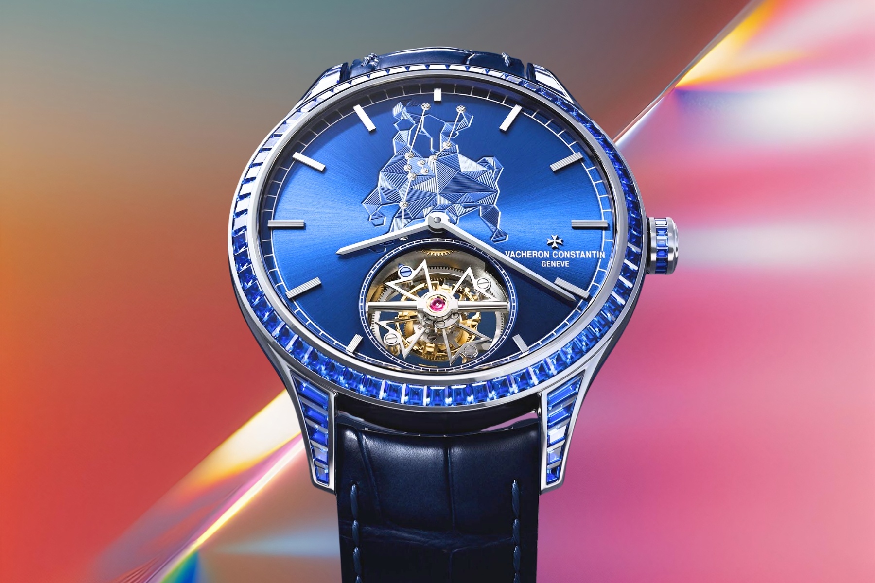 12 cung hoang dao dinh kim cuong tren dong ho 270.000 USD hinh anh