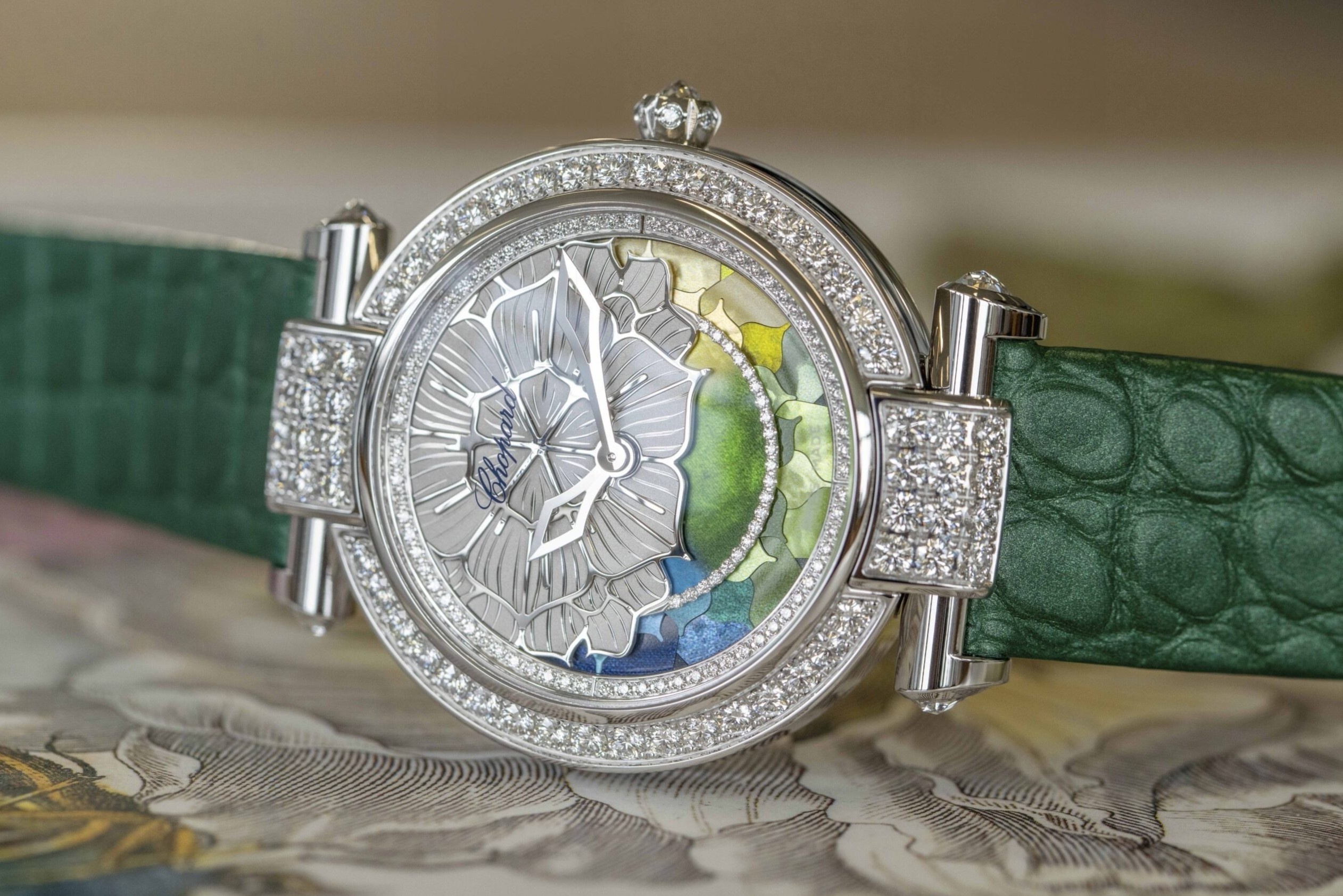 Dong ho chi xoay 1 vong duy nhat suot ca nam hinh anh