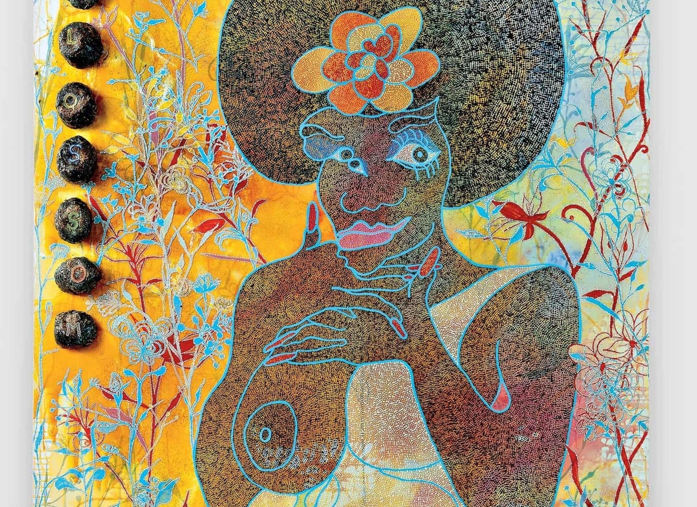 Uoc tinh 2 trieu USD cho buc tranh bang phan voi hinh anh