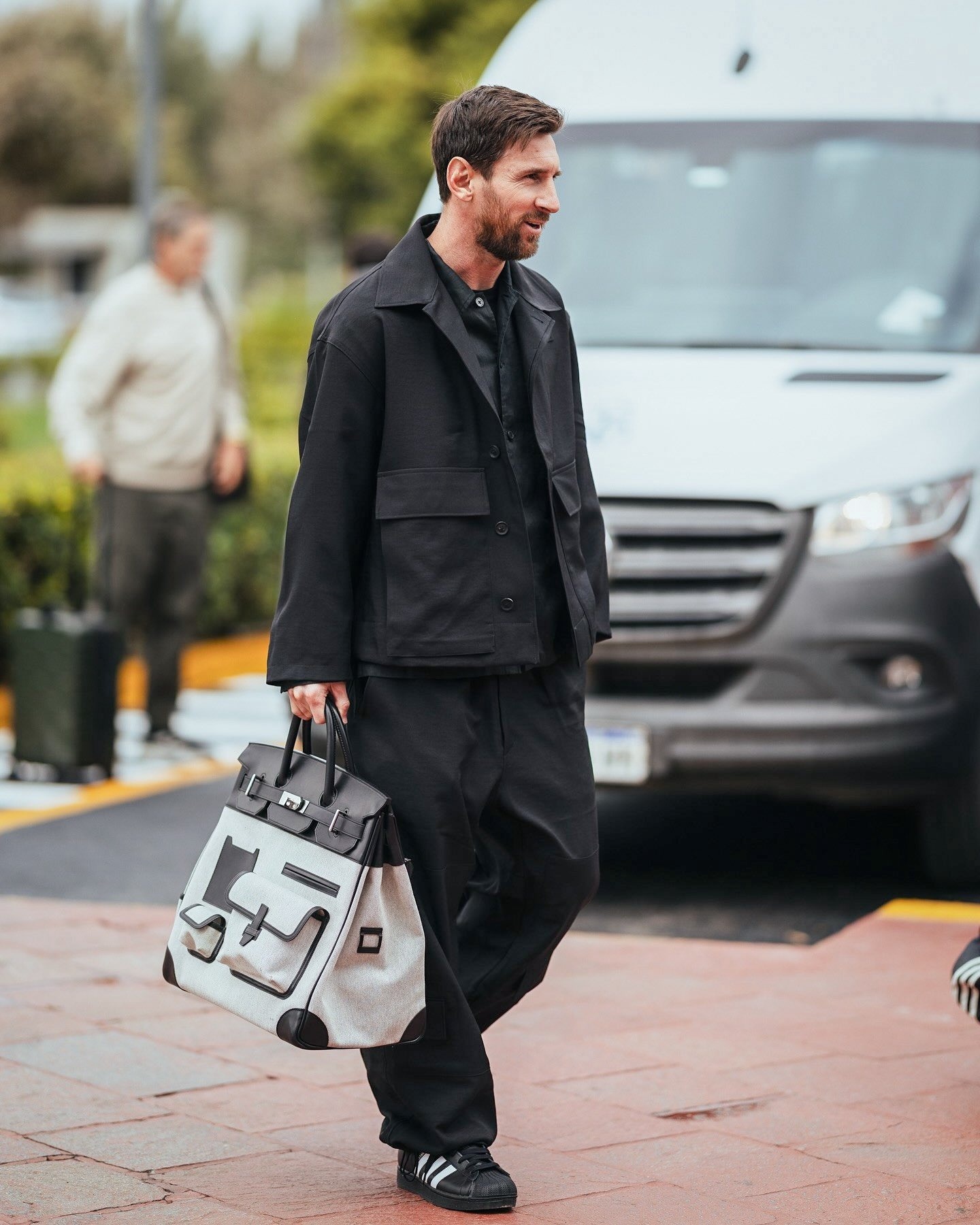Birkin cua Messi,  Tui Hermes Messi,  Hermes Birkin gia,  Messi Hermes Cargo,  Tui Birkin da chien,  Phong cach Messi Birkin anh 3